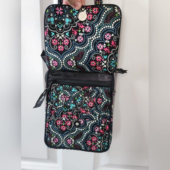 Vera Bradley Mickey and Minnie Medallions Mini Hipster - Picture 9 of 9